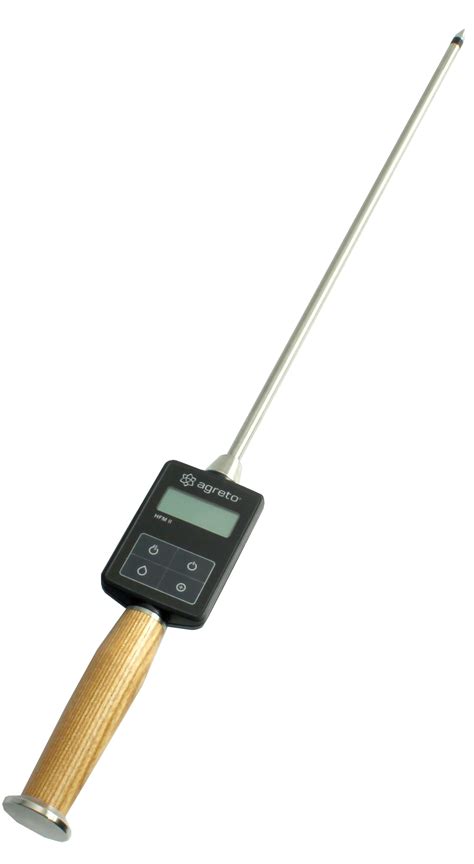 grass hay moisture meter|hay temperature and moisture tester.